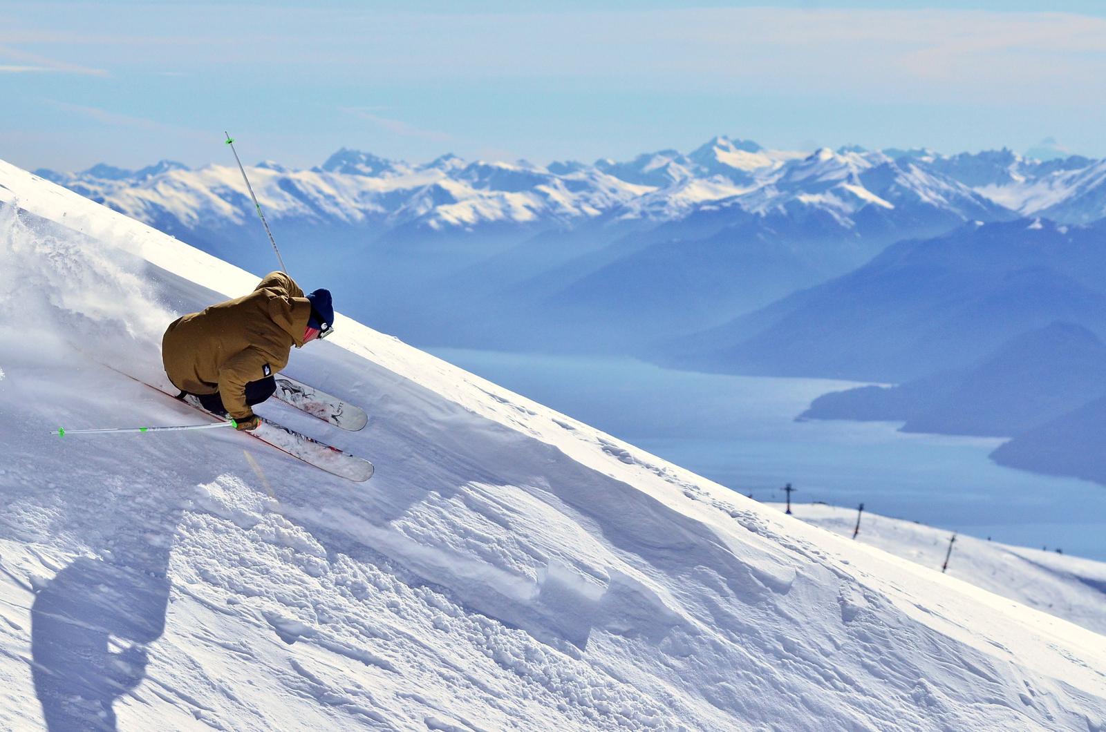 Esquiador en powder