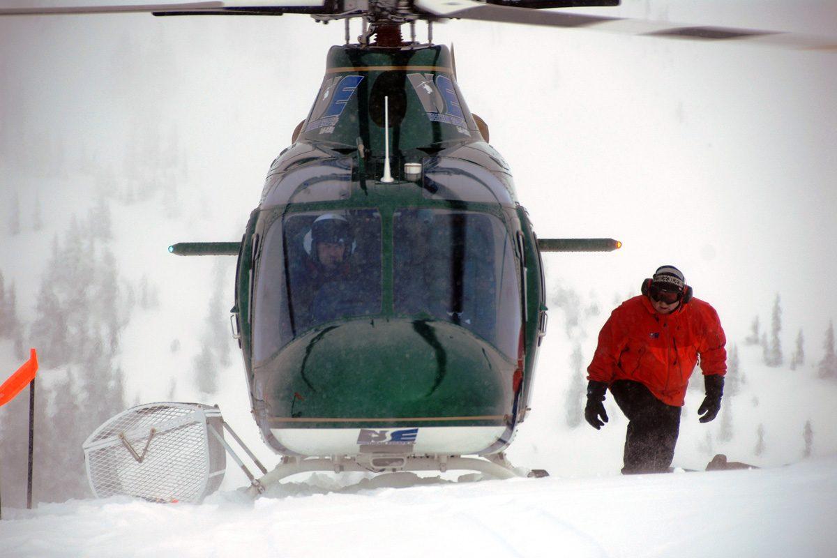 Helicopter landing