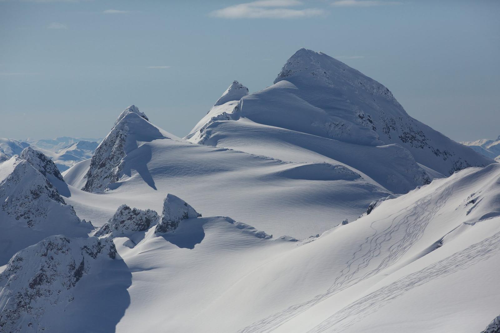 Mountain peaks